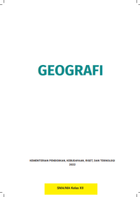 Image of Geografi untuk SMA/MA Kelas XII